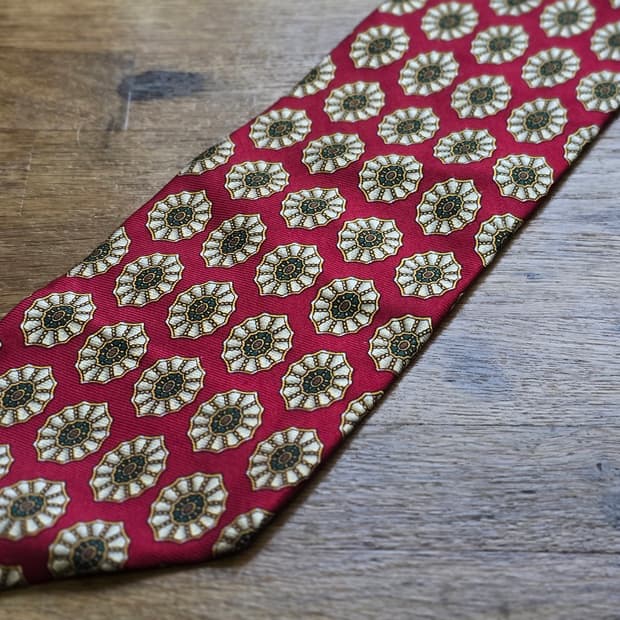 버버리 빈티지 넥타이