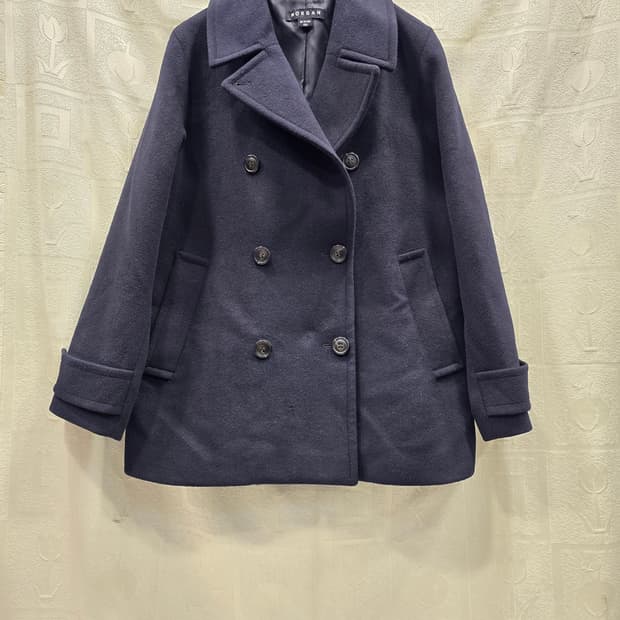 모르간 네이비 피코트 숏자켓 66사이즈