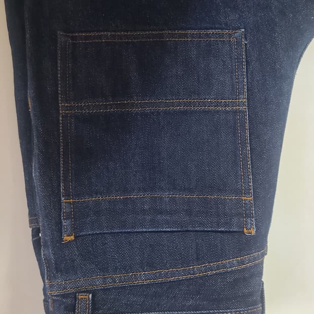 cos 코스 rider 셀비지 와이드 레그진 28