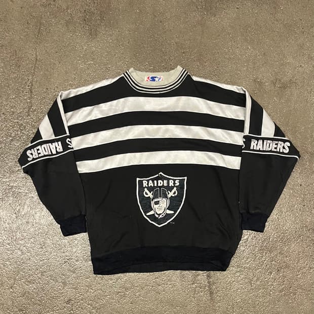 80-90s NFL 레이더스 스웻셔츠 (110)