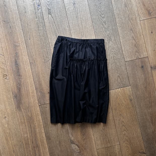 Shirring Gathered Skirt