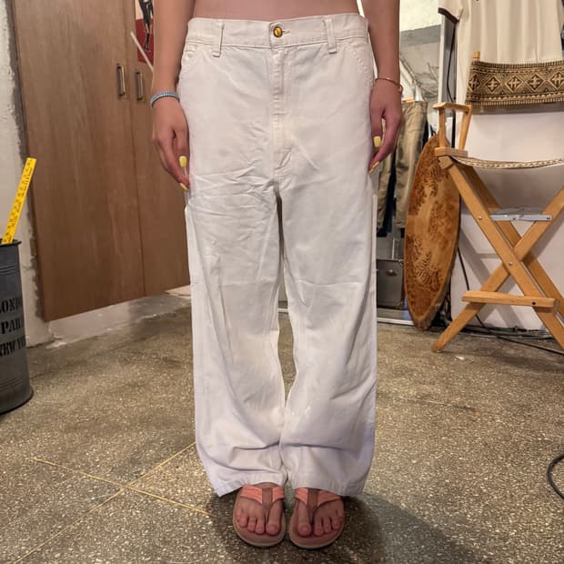 Carhartt White Carpenter Pants