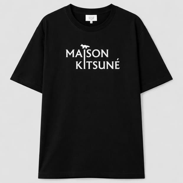 메종키츠네 필러 반팔티XL(새상품/정품)
