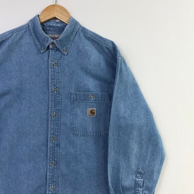 XL 칼하트 데님 셔츠