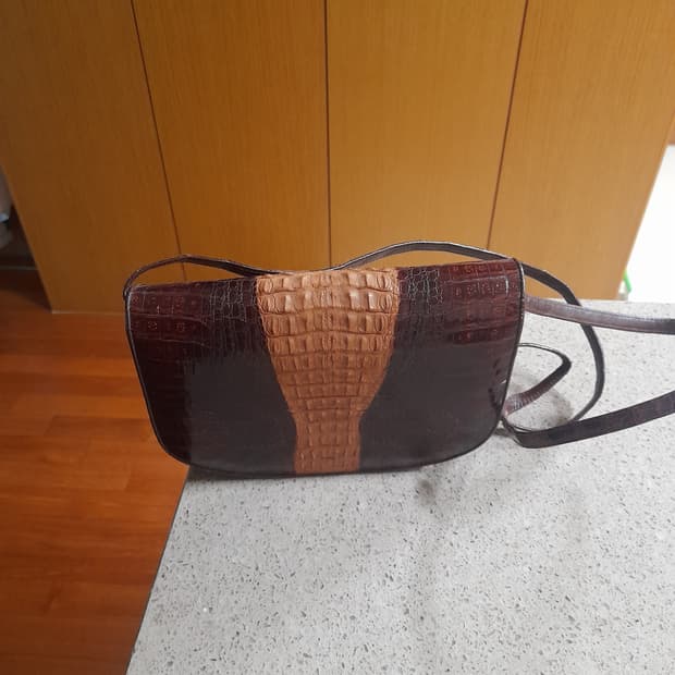 악어가죽 숄더백/크로스백