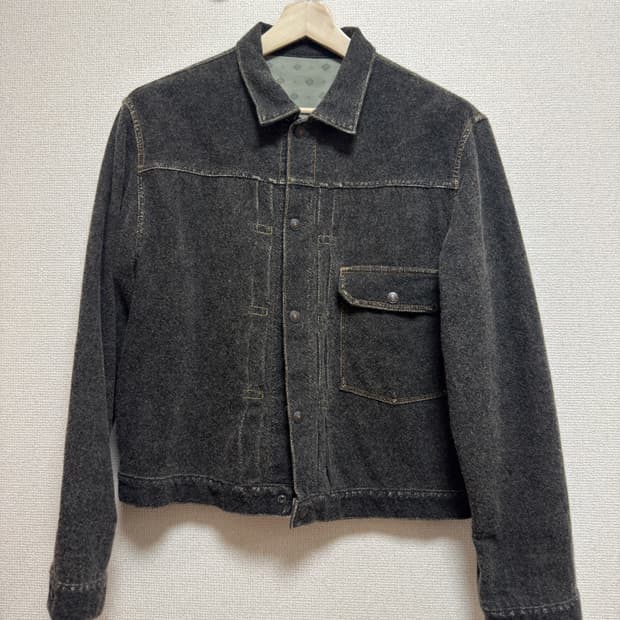 캐피탈 23AW 트윌 에이징 울 1st type 자켓