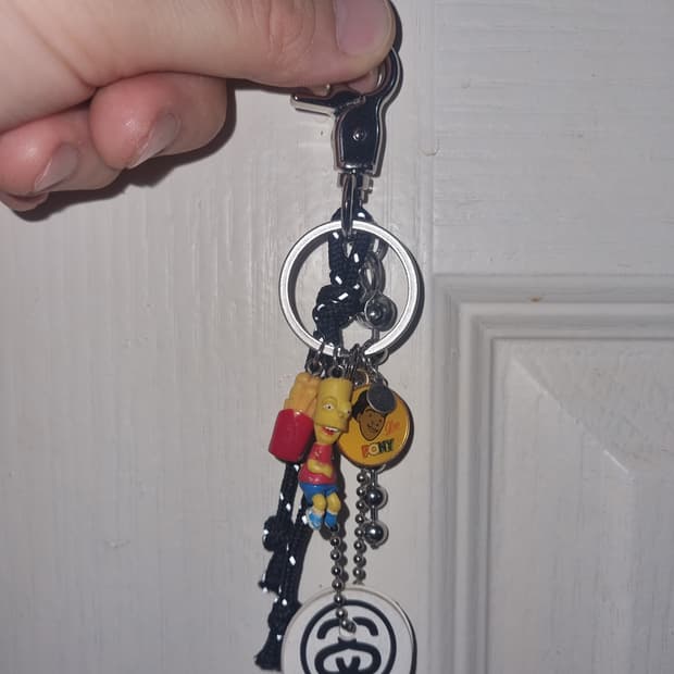 빈티지 커스텀 키링(스투시)