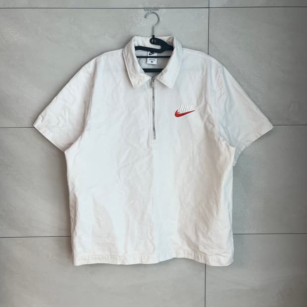 [2XL] 나이키 스우시 트렌드 아노락 오버셔츠 팬텀