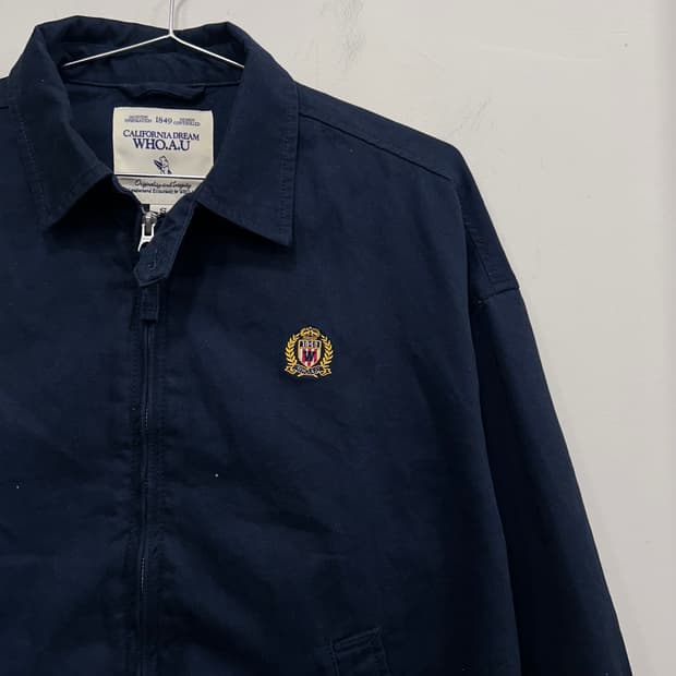 후아유 1849 스몰로고 투웨이 코튼 워크자켓