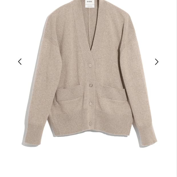 (정품)샤넬 배리  BARRIE 캐시미어 가디건