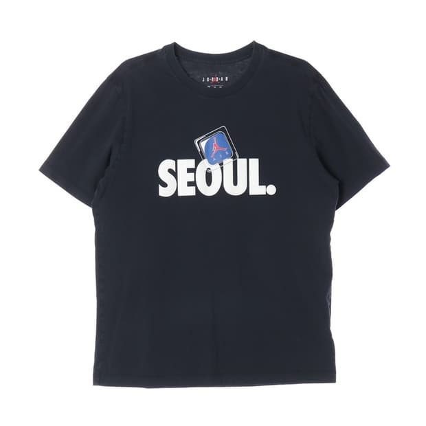 나이키 조던 서울 한정판 로고 반팔티 XL