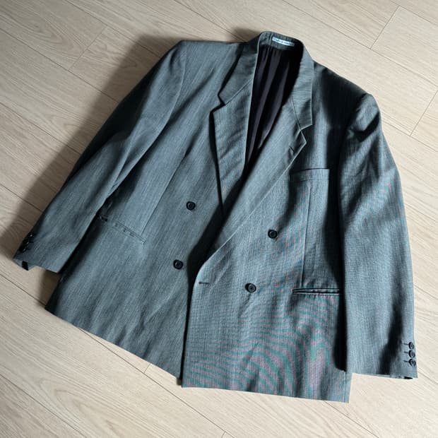 입생로랑 빈티지 더블 자켓 made in france