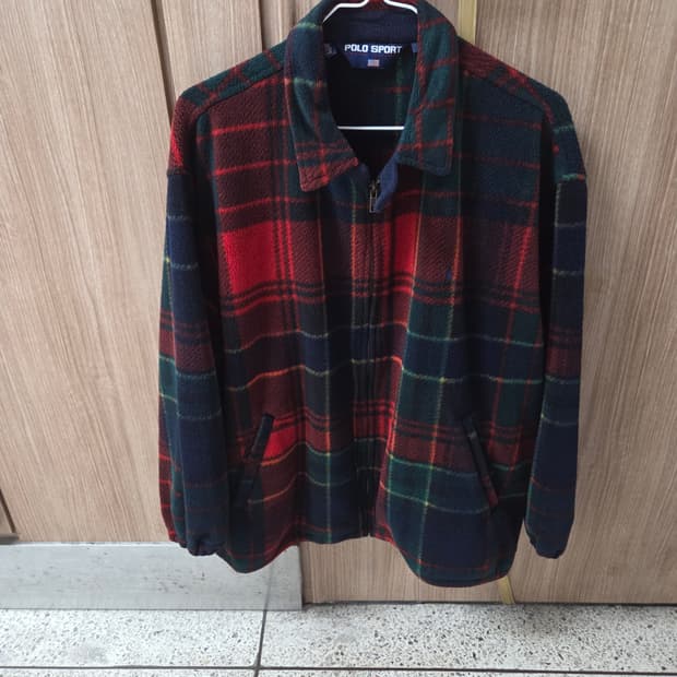 폴로 90s 후리스 자켓
