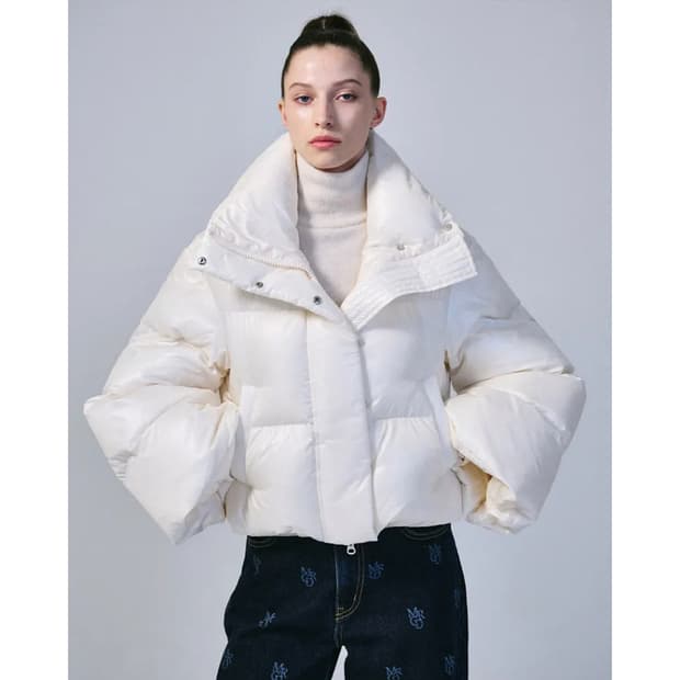 마르디 메크르디 23 크롭 패딩