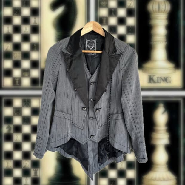 알곤퀸즈 레이어드 베스트 자켓