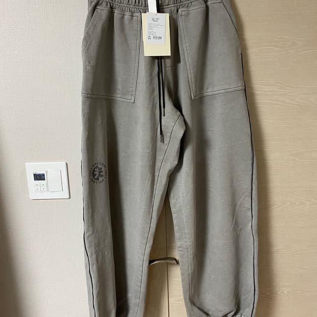 [2] 폴리테루 퍼티그 스웻 팬츠 더티 그레이