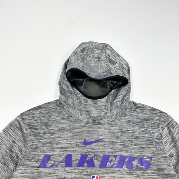 나이키 x NBA 레이커스 차콜 후드티 (M)