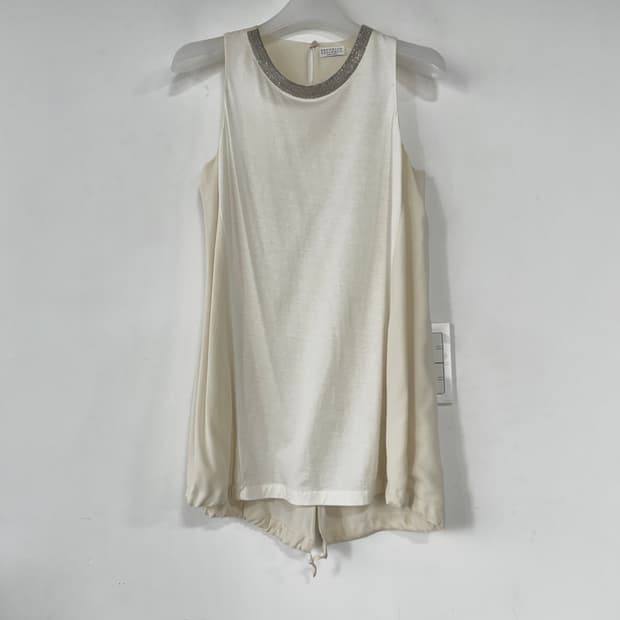 브루넬로 쿠치넬리 모닐리 트림 탱크 탑