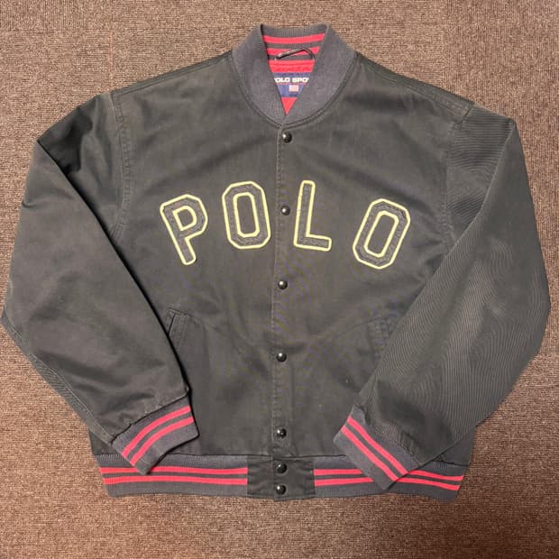 POLO 타이거 바시티 자켓