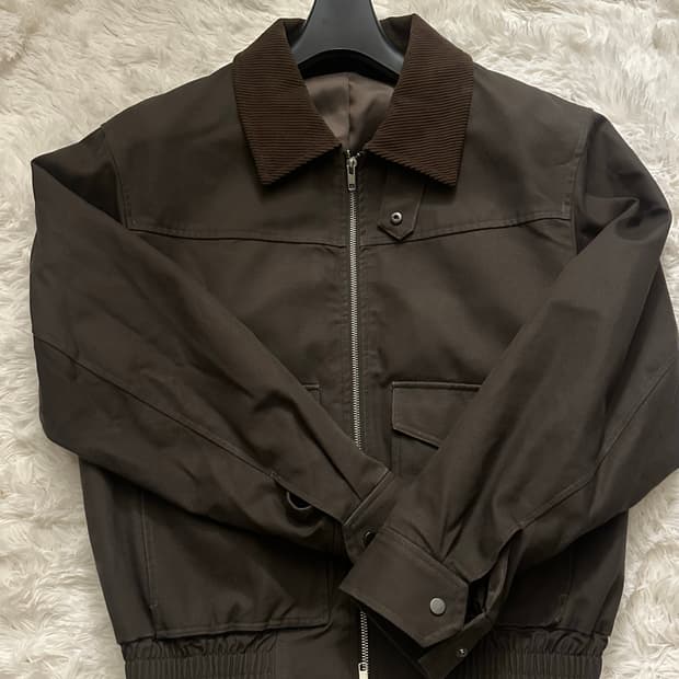 드로우핏 헤리티지 헌팅 블루종 자켓