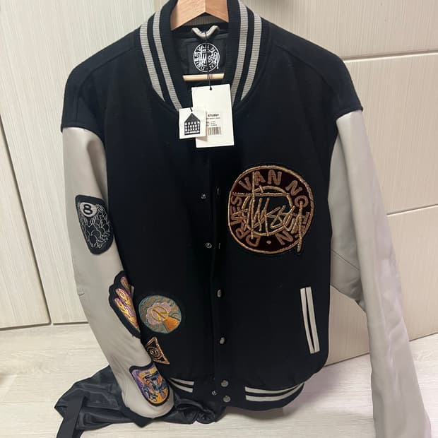 [XL] 스투시X드리스반노튼 바시티