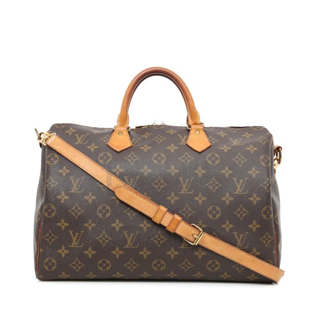 루이비통 모노그램 스피디 반둘리에 35CM 보스턴백 M41107