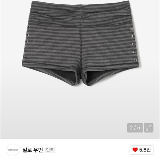 밀로 우먼 마이크로 쇼츠