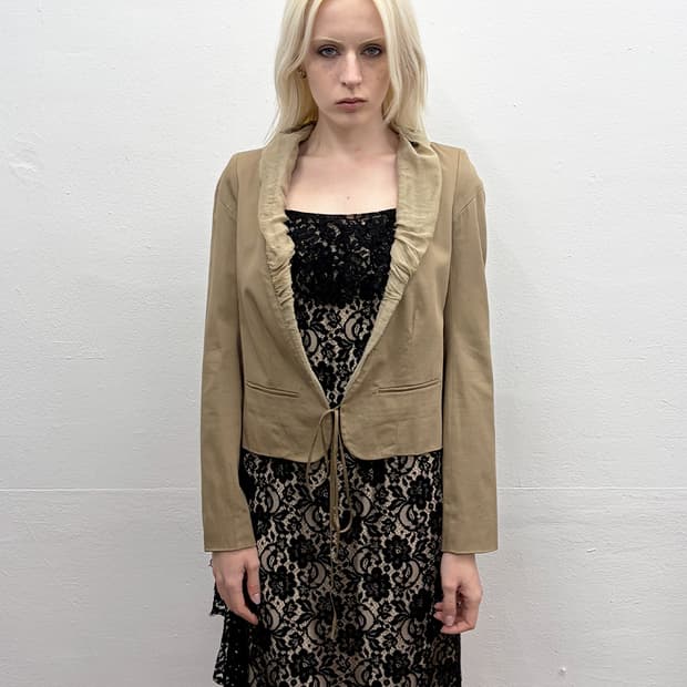 샤론 워숍 2009S/S 드레이프 숄칼라 자켓