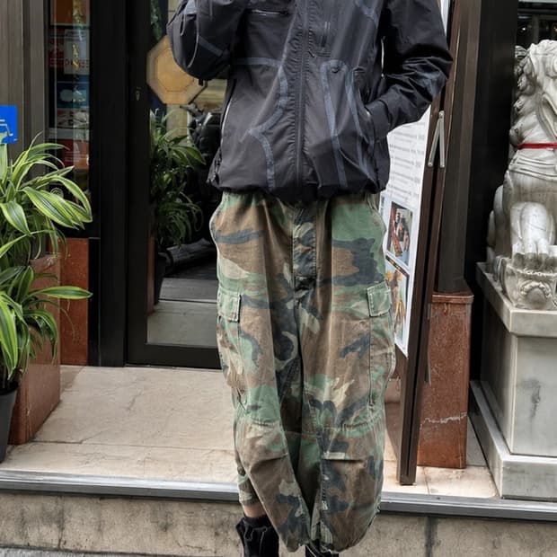Camo pants shorts 카모 팬츠 쇼츠