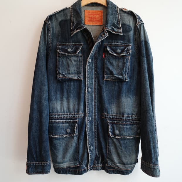 Levis 리바이스 M-65 데님 필드자켓
