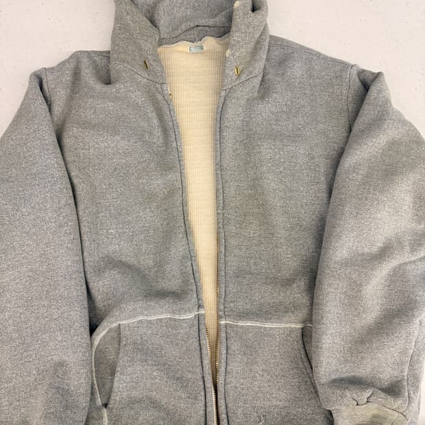 24fw 아프레쎄 빈티지 라이트웨이트 스웻 후드집업 3사이즈