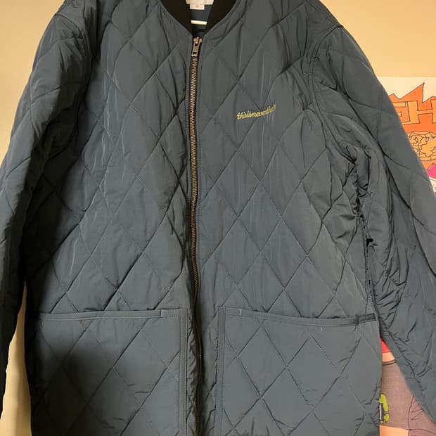 디네댓 자수 퀼팅자켓