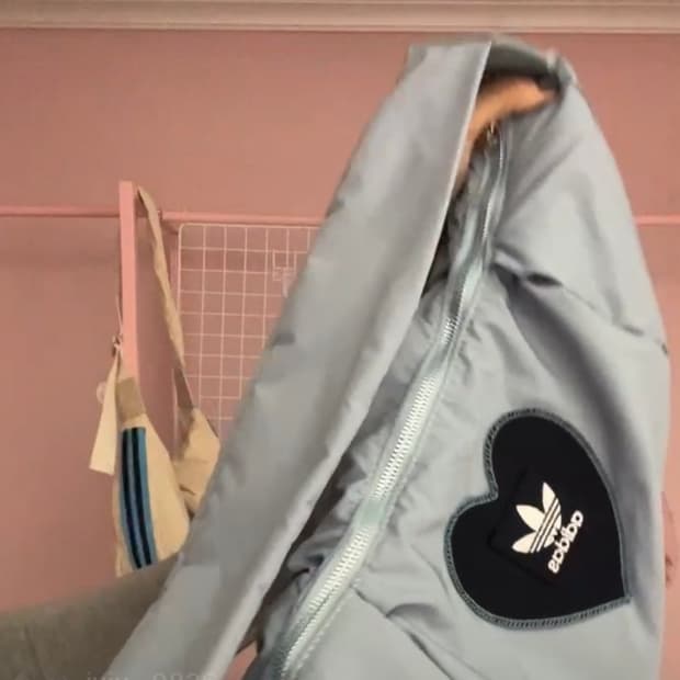 아디다스 하트백