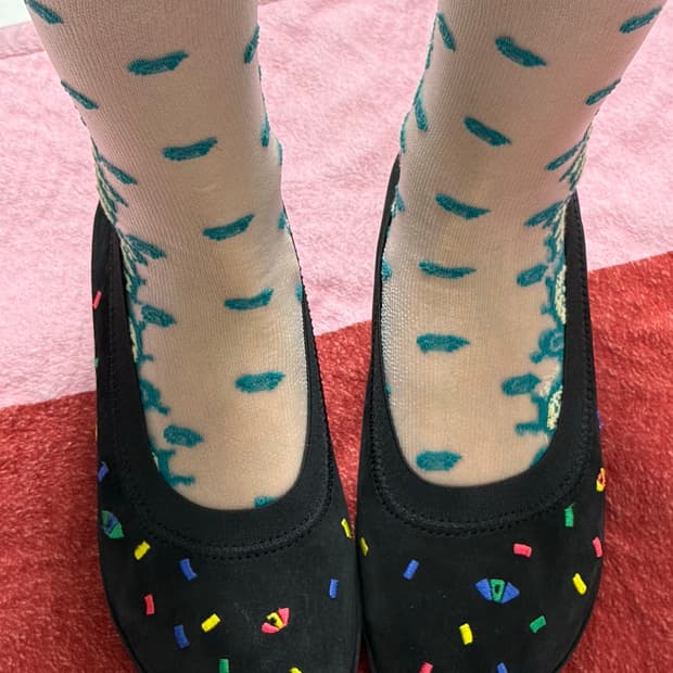 캠퍼 트윈스 발레리나 플랫슈즈 36