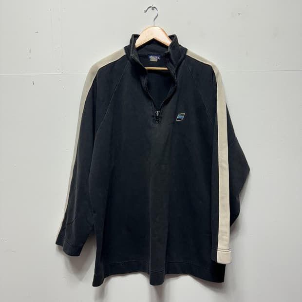 00s 올드 스투시 하프집업 아노락