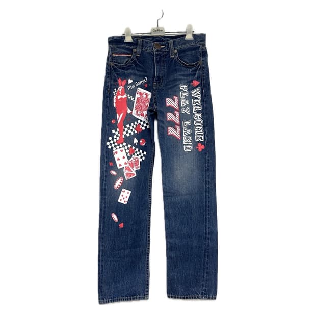 Co&Lu 아메카지 프린트 데님