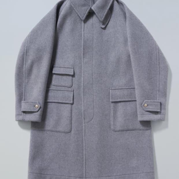 캡틴선샤인 트래블러 코트 그레이 40 ㅇ새상품 