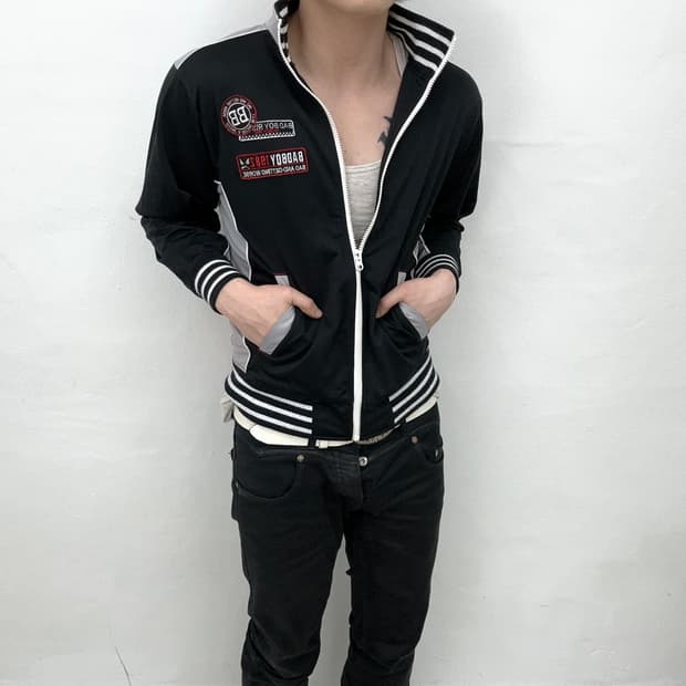 Bad boy embroidery jersey