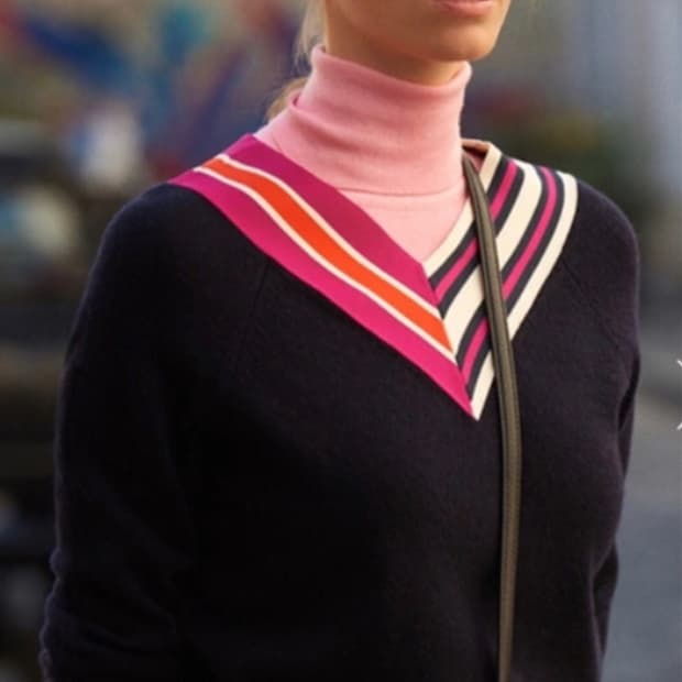 국내정품 산드로 울 브이넥 니트 여성 S ~ M 상태굿 사랑봉봉