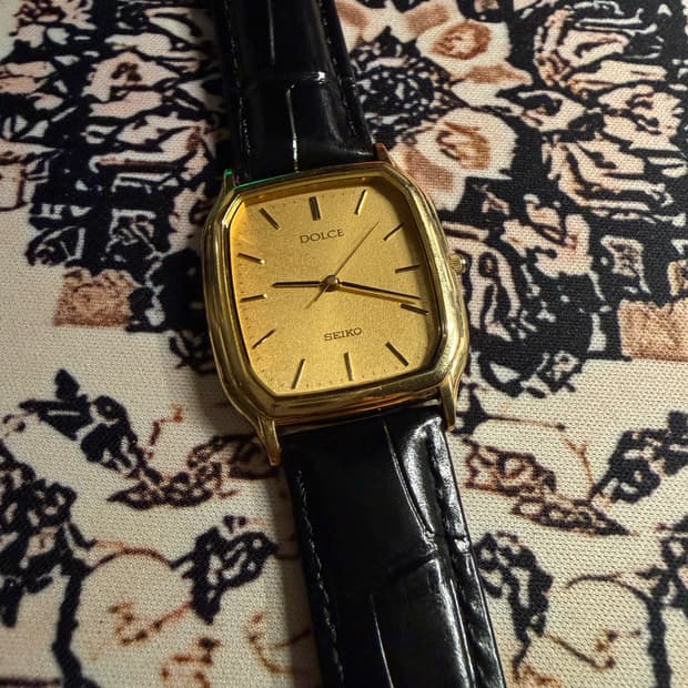 Seiko 빈티지 쿼츠 시계