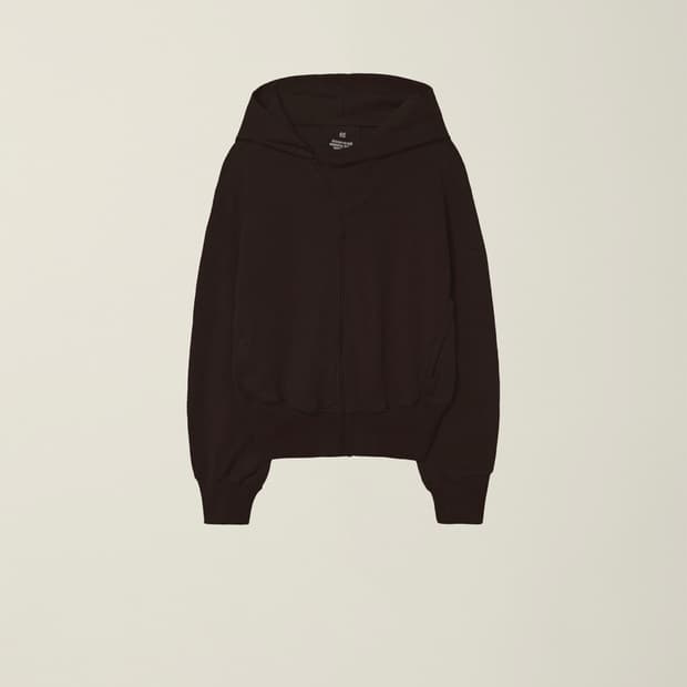 누마레 ee 후드집업 브라운 L
