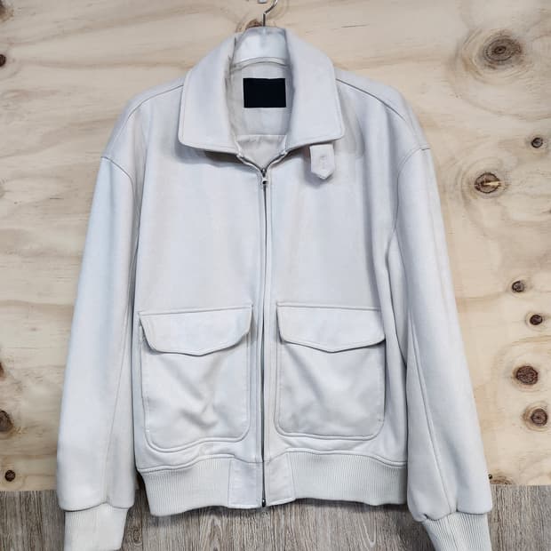 1059) 블랙모먼트 스웨이드 오버핏 자켓