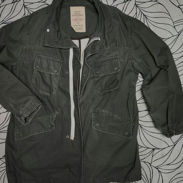 BALL 카키 야상 자켓 XL 정사이즈 110