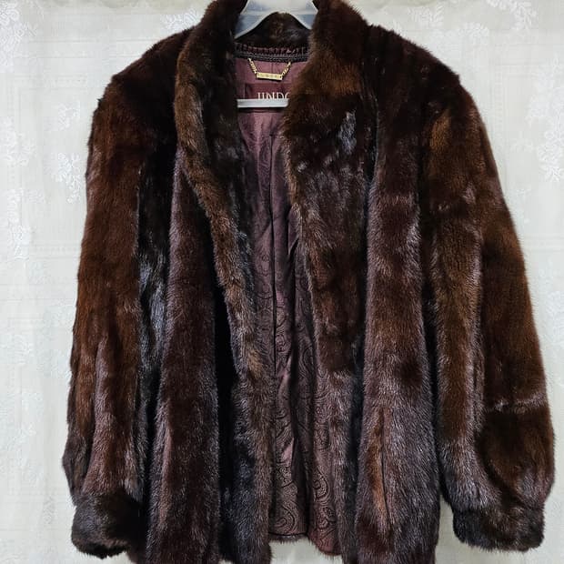 진도 사가밍크 점퍼