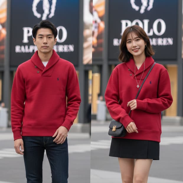 90/66.폴로 숄카라 맨투맨(공용)