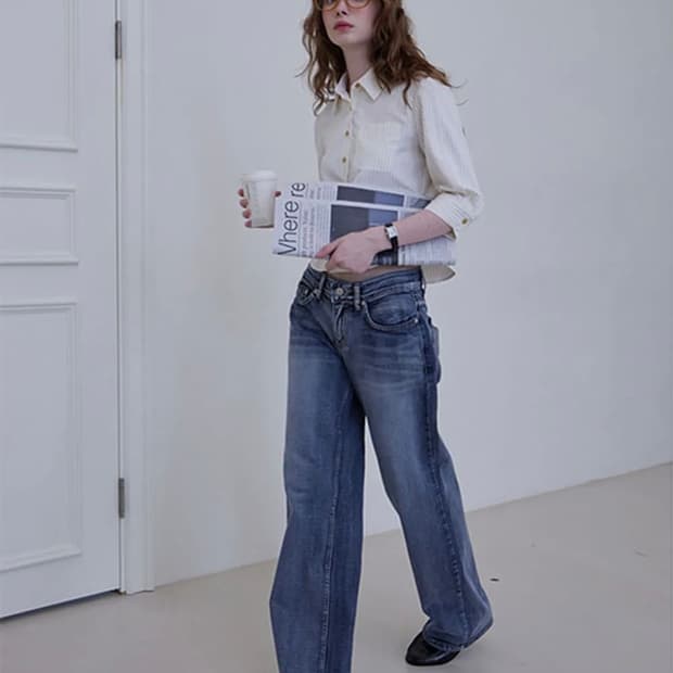 헤인트 로우라이즈 데님