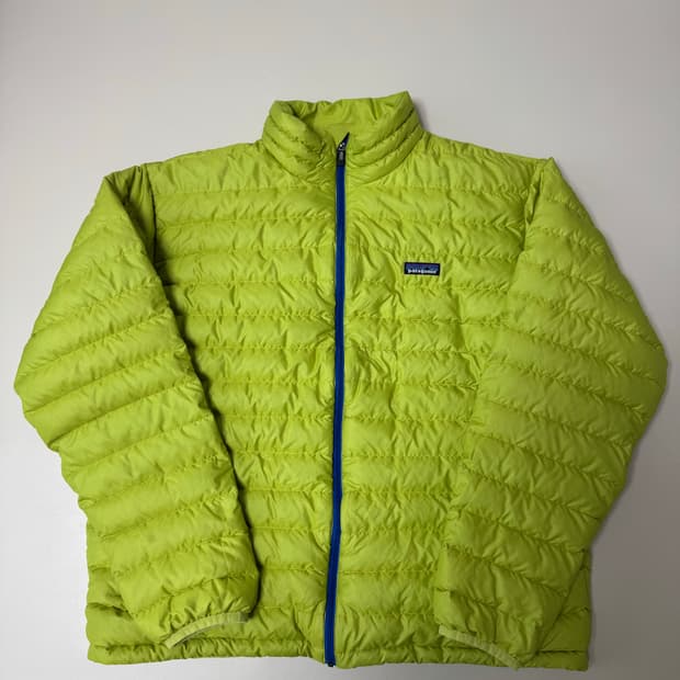 XL 파타고니아 다운스웨터 자켓 라임