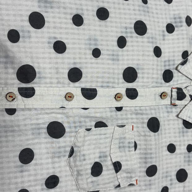 Cube Sugar polka dot shirt