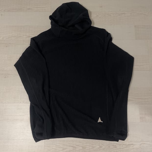 M) ROA GRID HOODIE 로아 그리드 후디 후드티
