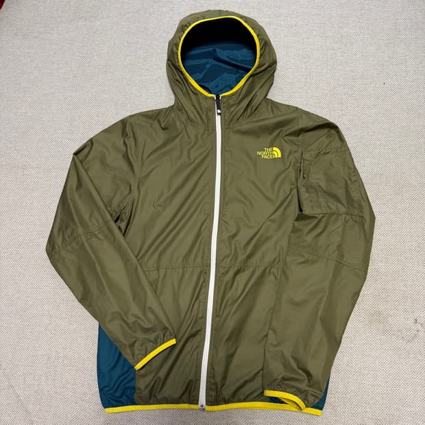 노스페이스 풀오버 바람막이 자켓